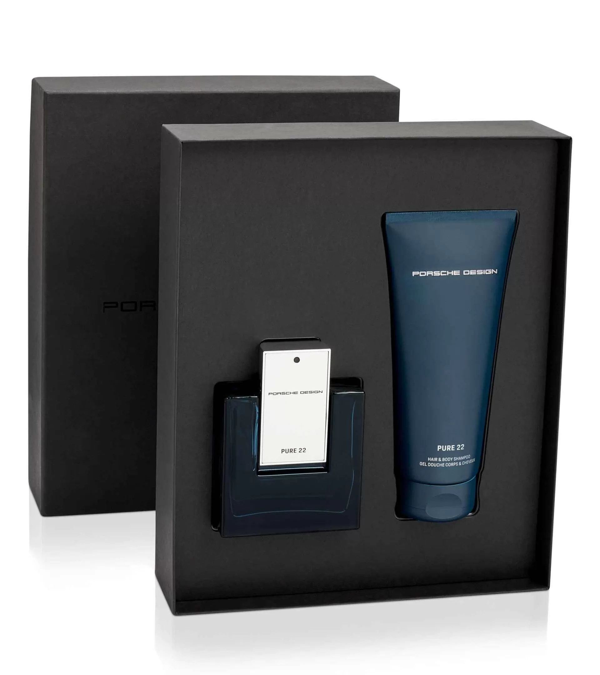 Porsche Design Kit Presente Pure 22 Eau De Parfum & Champo Hair & Body Blue/Black Best Sale